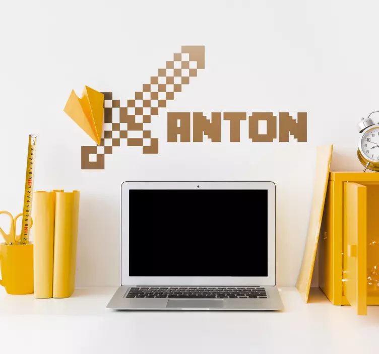 마인 크래프트 맞춤형 게임 스티커 - TenStickers