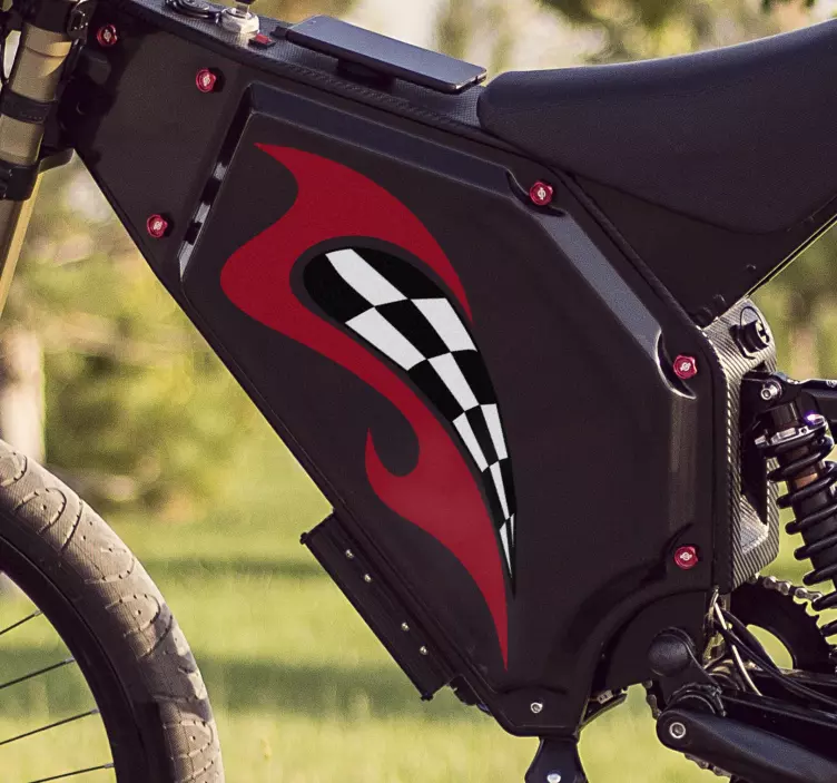 오토바이 레이싱 비닐 데칼 - TenStickers