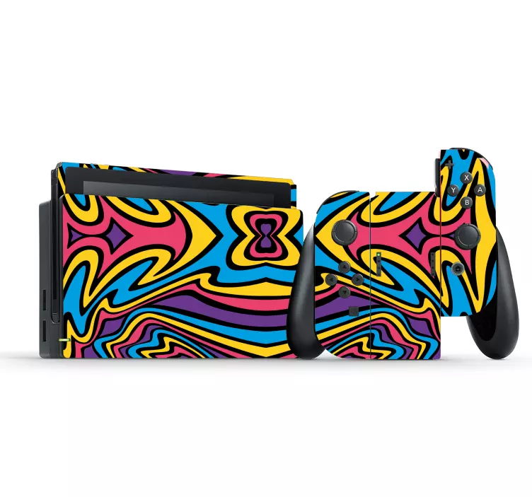 닌텐도 스티커 생동감 넘치는 컬러 디자인 - TenStickers