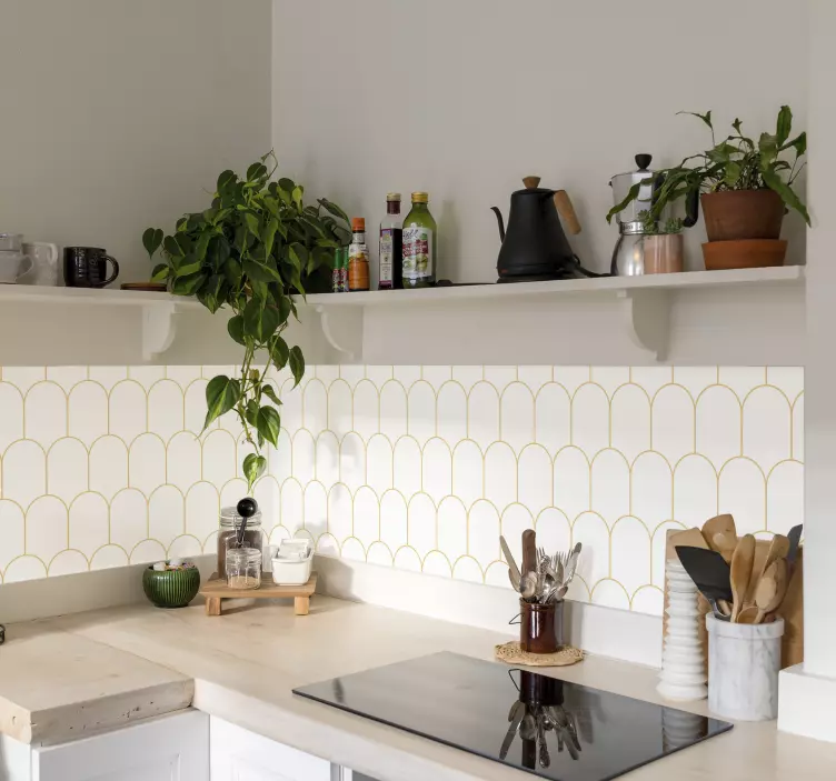 수호 아치 벽 스티커 - TenStickers