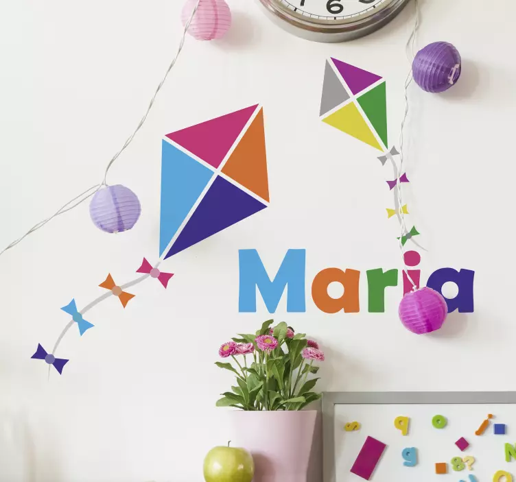 개인화 된 연 아이 스티커 - TenStickers