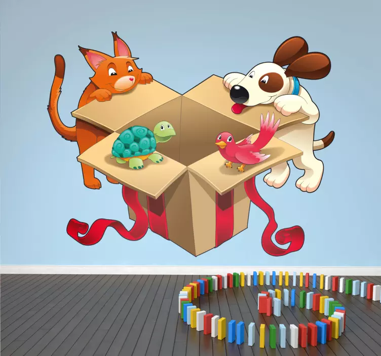 애완 동물 선물 벽 스티커 - TenStickers