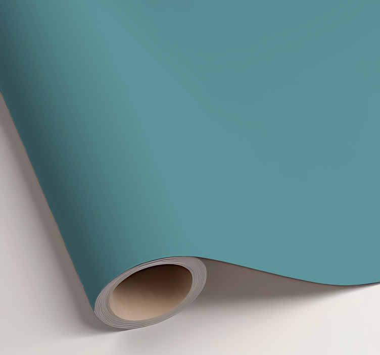 일반 컬러 비닐 시트 매트 다크 터키석 - TenStickers