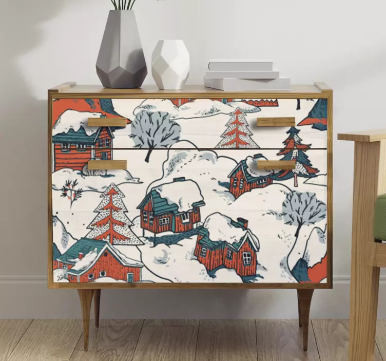 폴란드 산 가구 스티커 - TenStickers