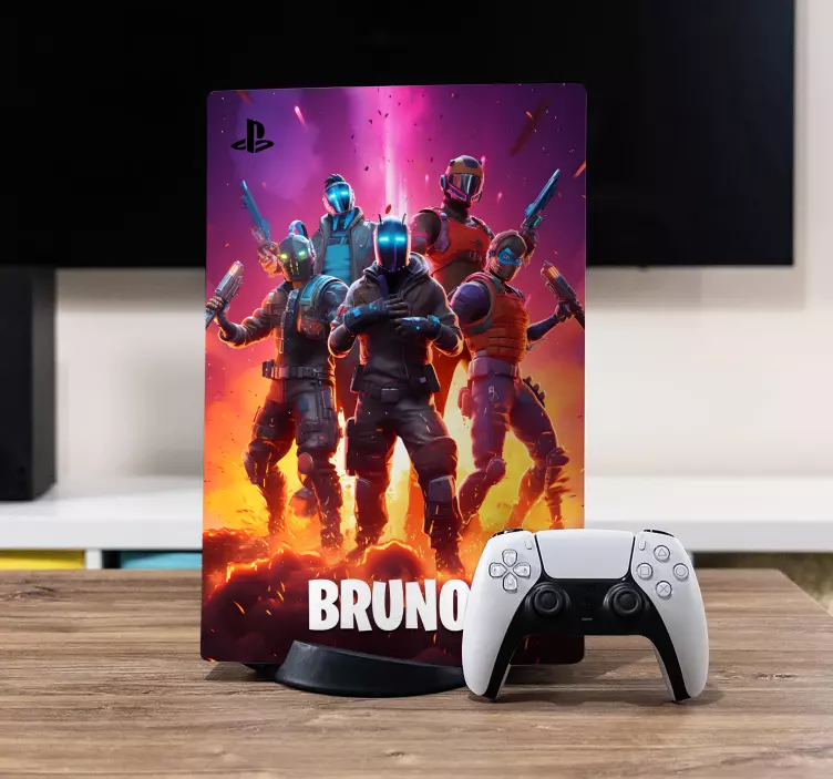 PS5 마스크 비디오 게임 전투 - TenStickers