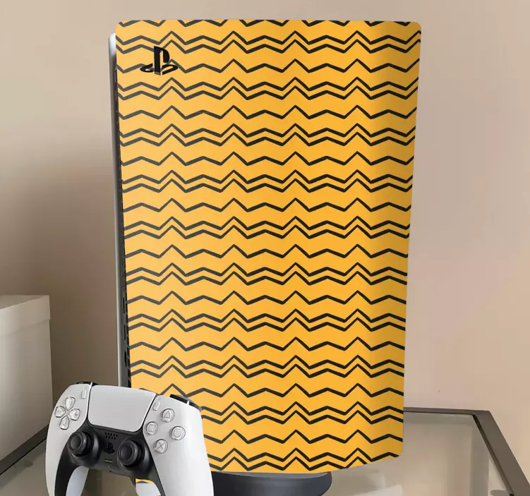 Ps5 마스크 물결무늬 커버 - TenStickers