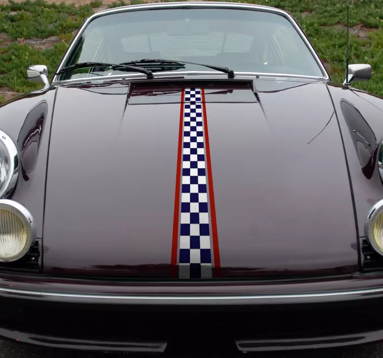 레이싱 라인 차량 스티커 - TenStickers