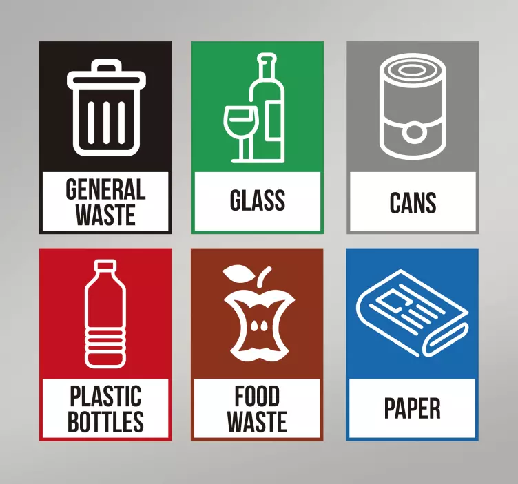 일반 스티커 재활용 - TenStickers