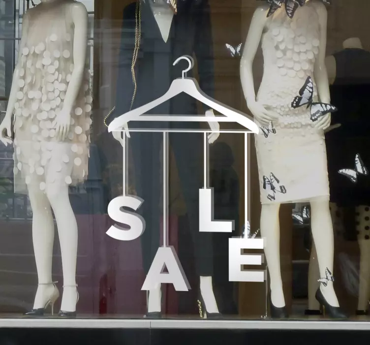 영업 스티커 스티커 걸이 영국 - TenStickers