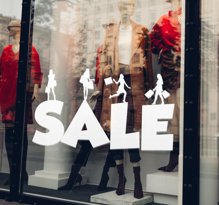 영업 스티커 사업 판매 간판 - TenStickers