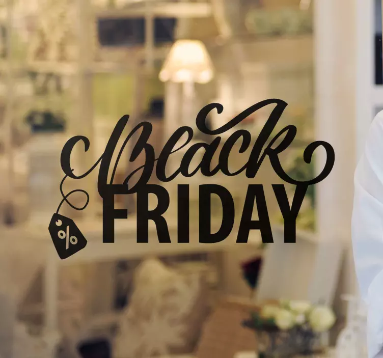 비닐 상점 간판 프로모션 세일 제안 - TenStickers