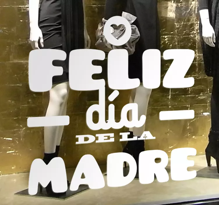 비닐 상점 간판 어머니의 날 비닐 스티커 - TenStickers