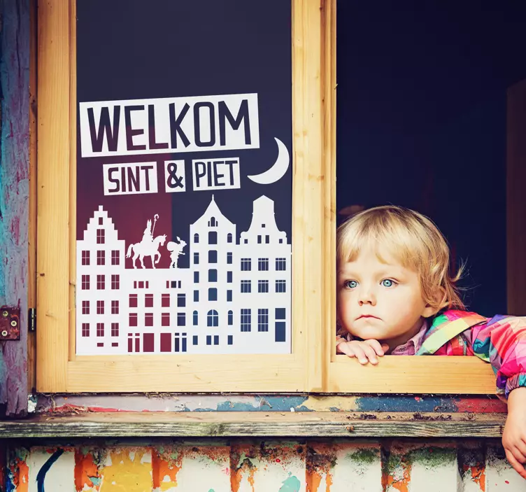 부상과 장면 창 스티커 - TenStickers