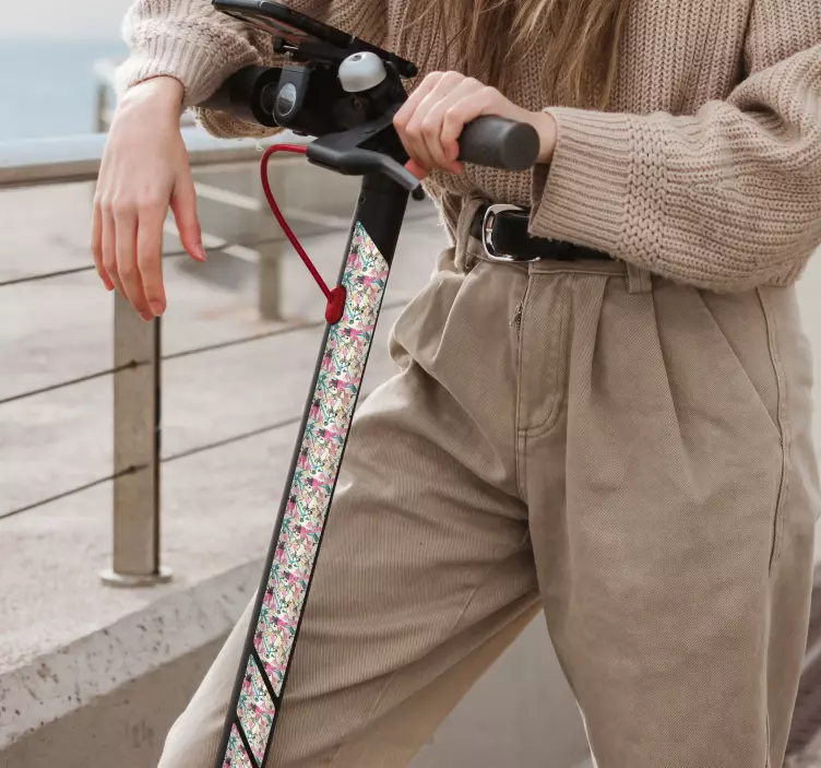 스쿠터용 접착제 파티네트 스플래시 - TenStickers