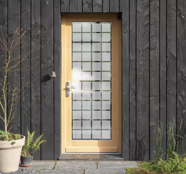 도어용 스퀘어 스티커 - TenStickers