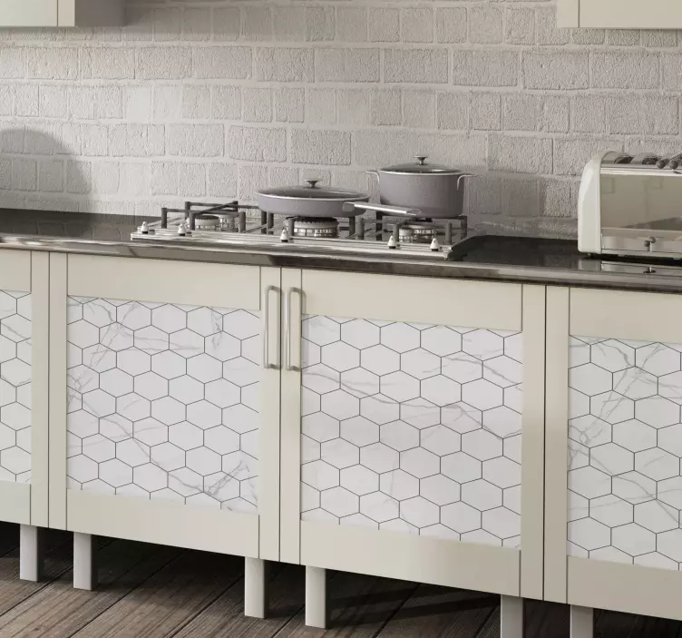 돌 질감 가구 스티커 - TenStickers