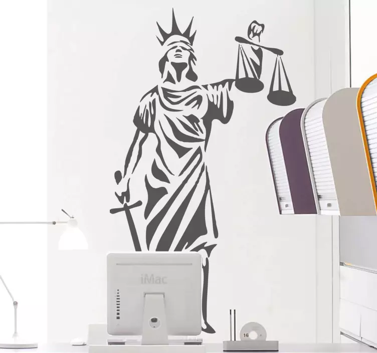 정의의 상징 스티커 - TenStickers