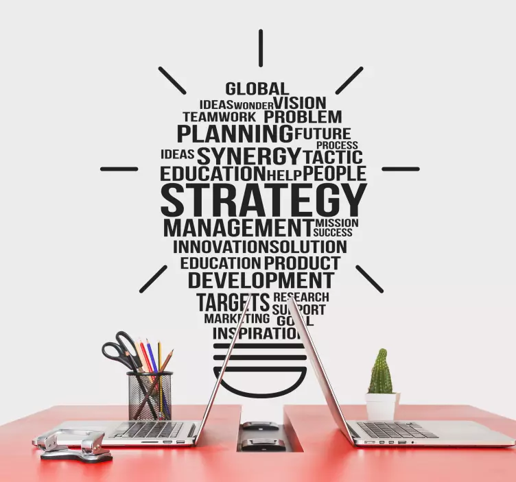 텍스트 벽 스티커 창의적인 아이디어 모음 - TenStickers