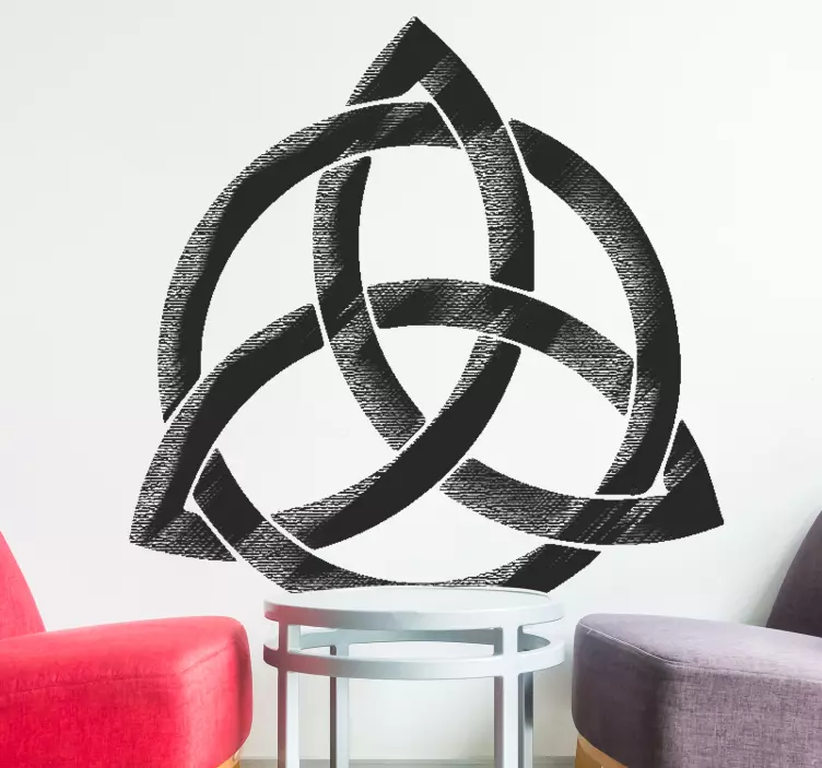 Triglav 아이콘 슬라브 신 벽 스티커 - TenStickers