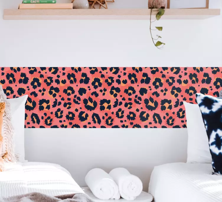 독특한 프린트 모델 벽 스티커 - TenStickers