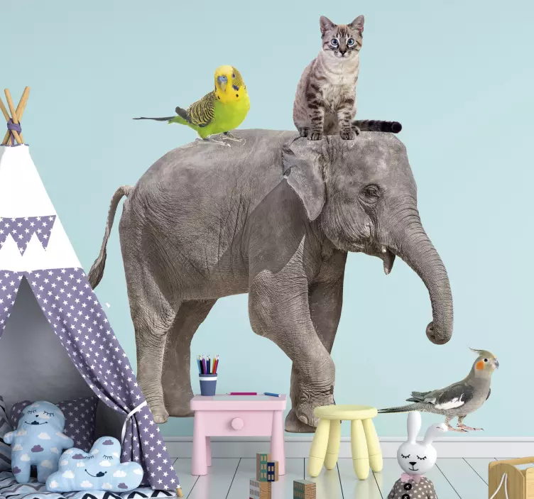 다양한 동물 야생 동물 데칼 - TenStickers