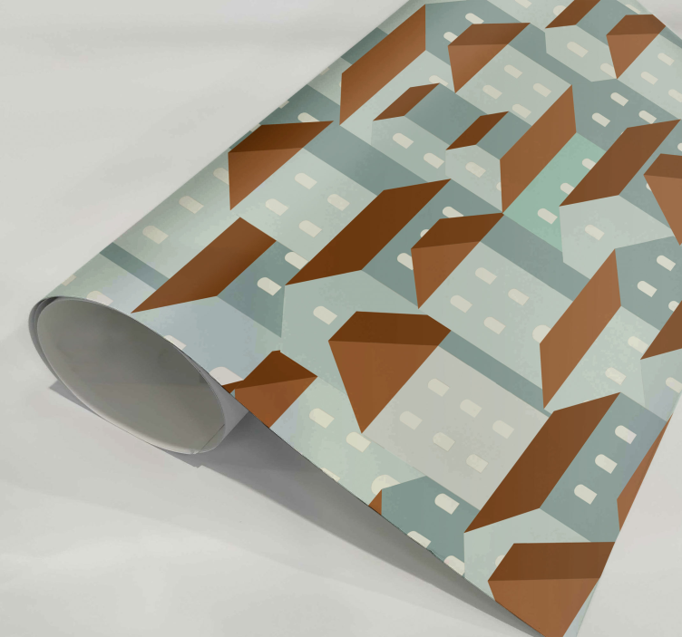 가구 스티커 마을 그림 - TenStickers