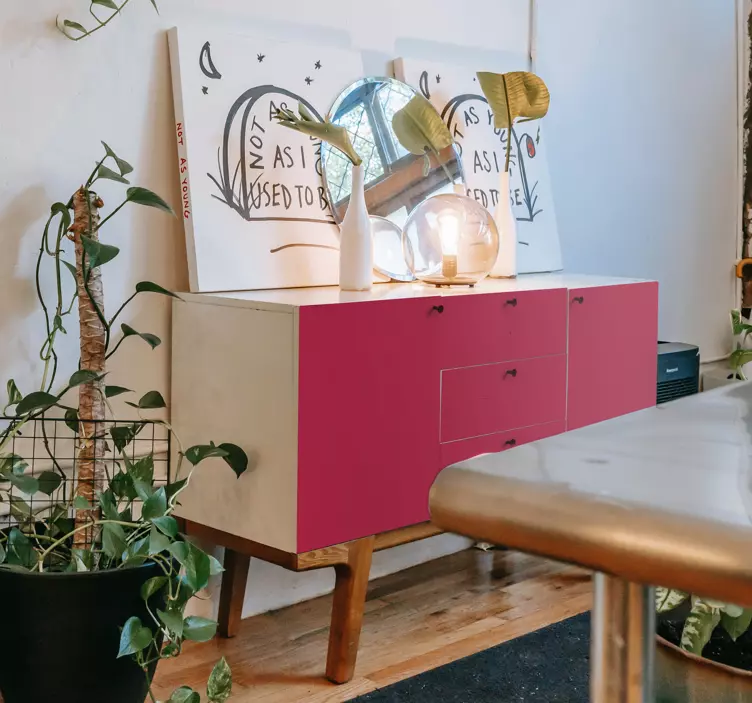 비바 마젠타 가구 데칼 3600 - TenStickers