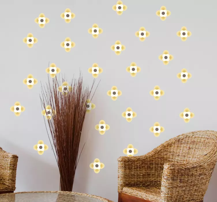 꽃과 식물 스티커 식물 배열 접근법 - TenStickers