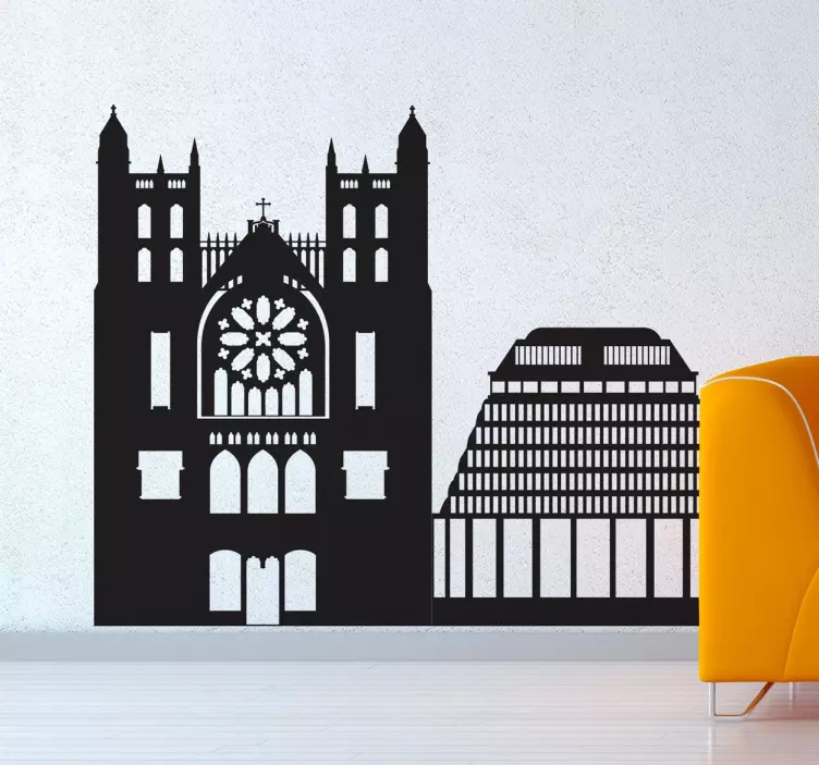 웰링턴 뉴질랜드 풍경 스티커 - TenStickers