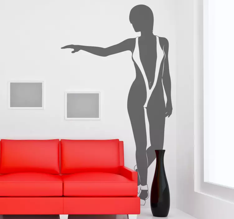 Trikini 에로틱 데칼에서 여자 - TenStickers