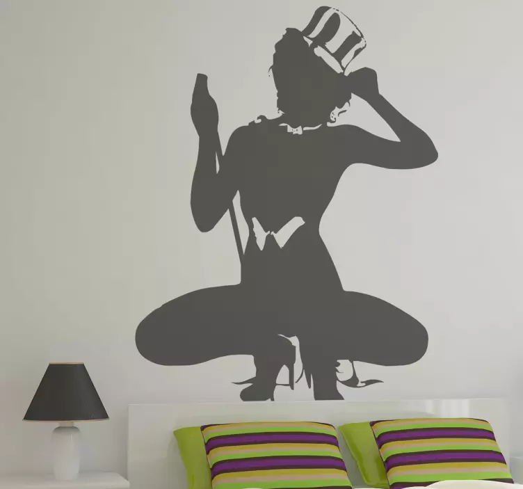 양키 스트리퍼 스티커 - TenStickers