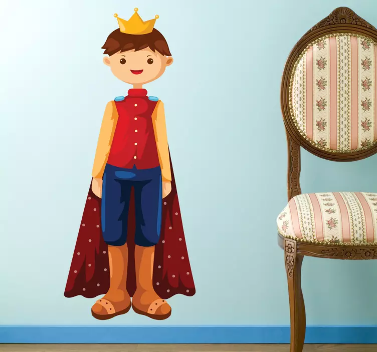 어린 왕 아이 스티커 - TenStickers