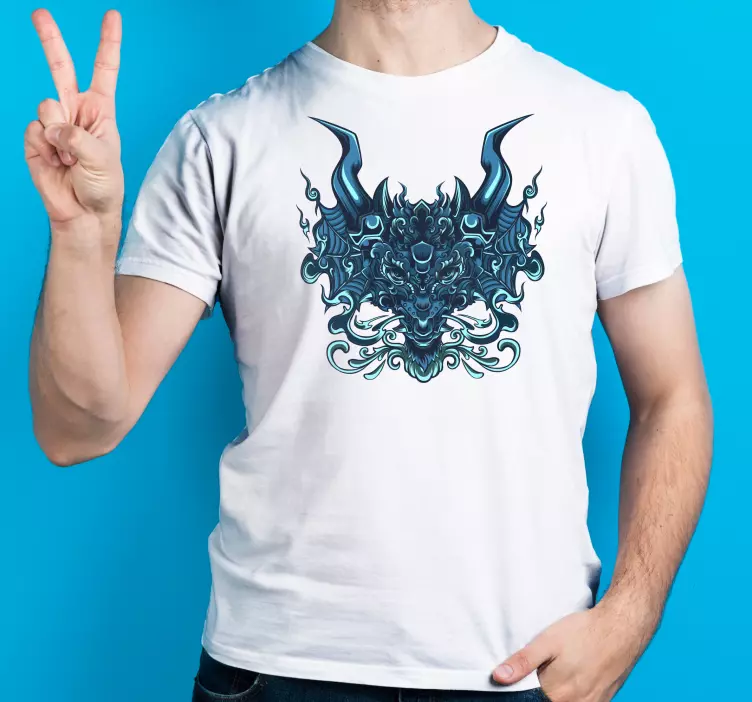 미시컬 드래곤 커스텀 티셔츠 - TenStickers