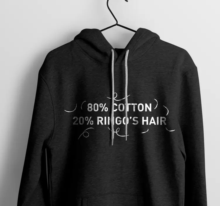 이름이 적힌 티셔츠 펫 털 - TenStickers