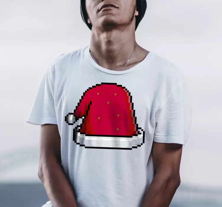 산타 클로스 의상 크리스마스 셔츠 - TenStickers