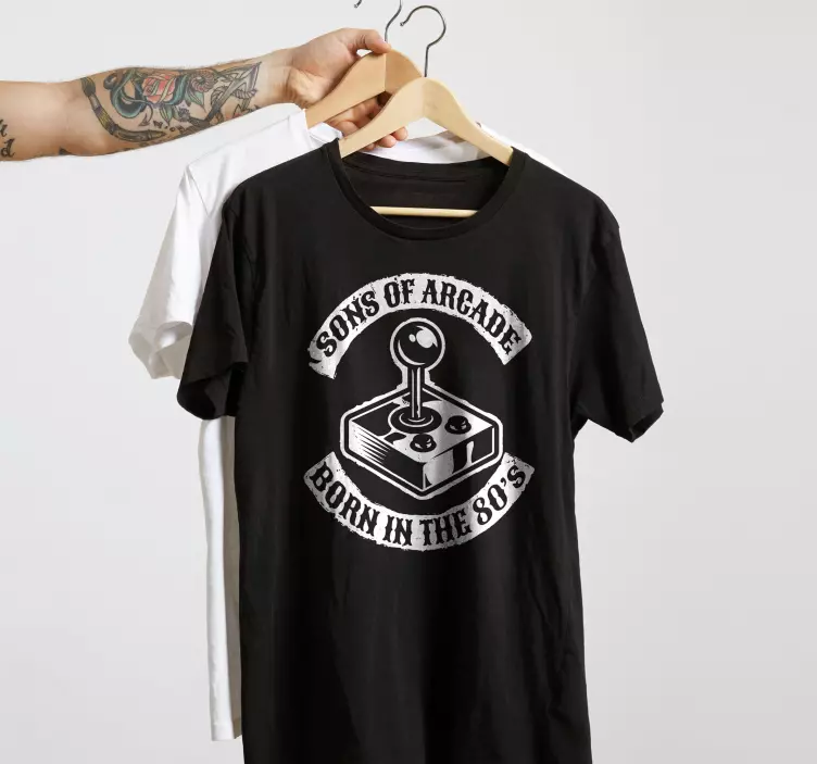 Sons of the 80's 커스텀 티셔츠 - TenStickers