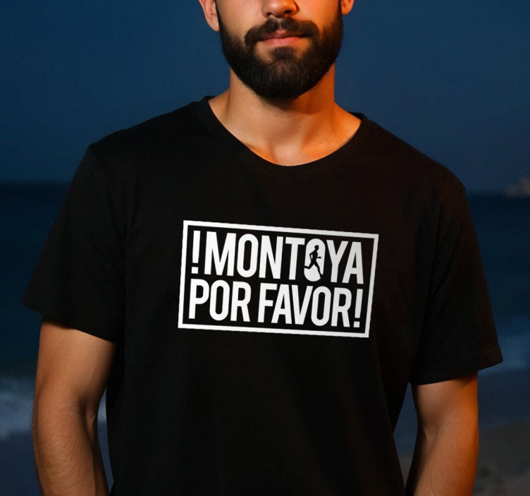 티셔츠 montoya por favor - TenStickers