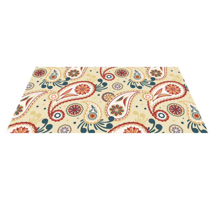 욕실용 비닐 카펫 다채로운 물방울 - TenStickers