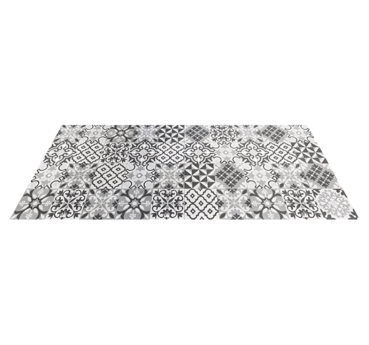 비닐 카펫 타일 효과 크레아레다 그리스 - TenStickers