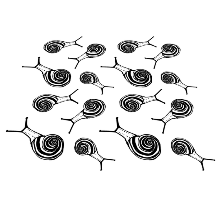 비닐 카펫 동물 달팽이 팩 - TenStickers