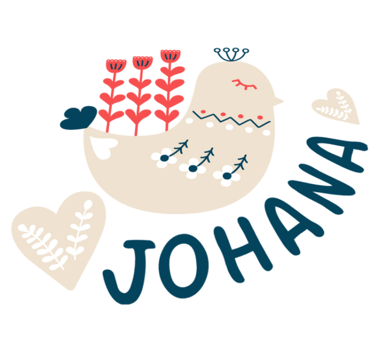 비닐 카펫 동물 북유럽 눈새 맞춤형 - TenStickers