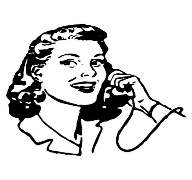 욕실용 비닐 카펫 40대 스타일 여성 - TenStickers