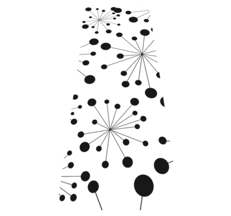 욕실용 비닐 카펫 팝 폭발 디자인 - TenStickers