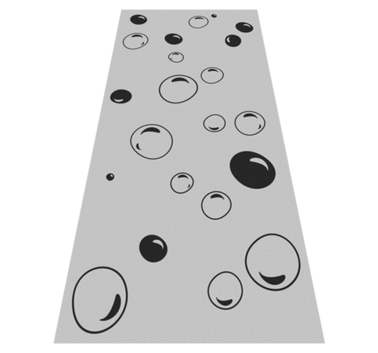 욕실용 비닐 카펫 방울 샤워 - TenStickers