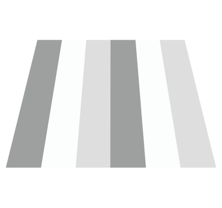 침실용 비닐 카펫 클래식 그레이 세로 줄무늬 - TenStickers