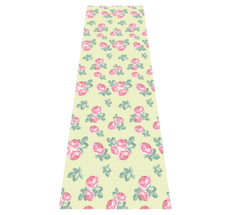 침실용 비닐 카펫 셔비 시크 도트 패턴 - TenStickers