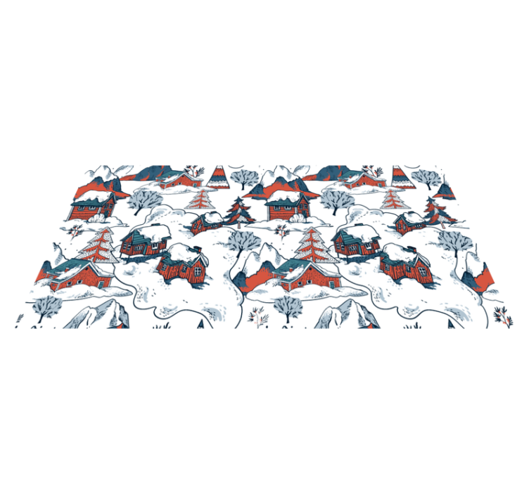 비닐 카펫 자연 폴란드 산맥 - TenStickers