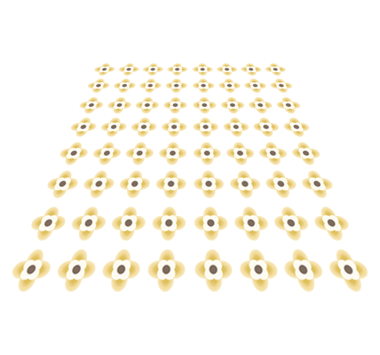 비닐 카펫 자연 식물 성분 접근법 - TenStickers