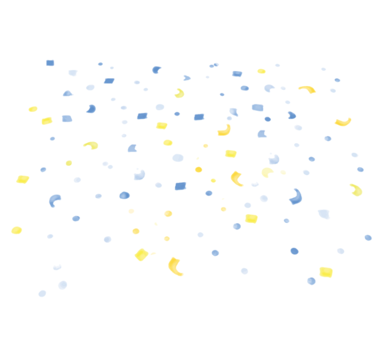 기하학적 효과 비닐 카펫 수채화 색종이 - TenStickers