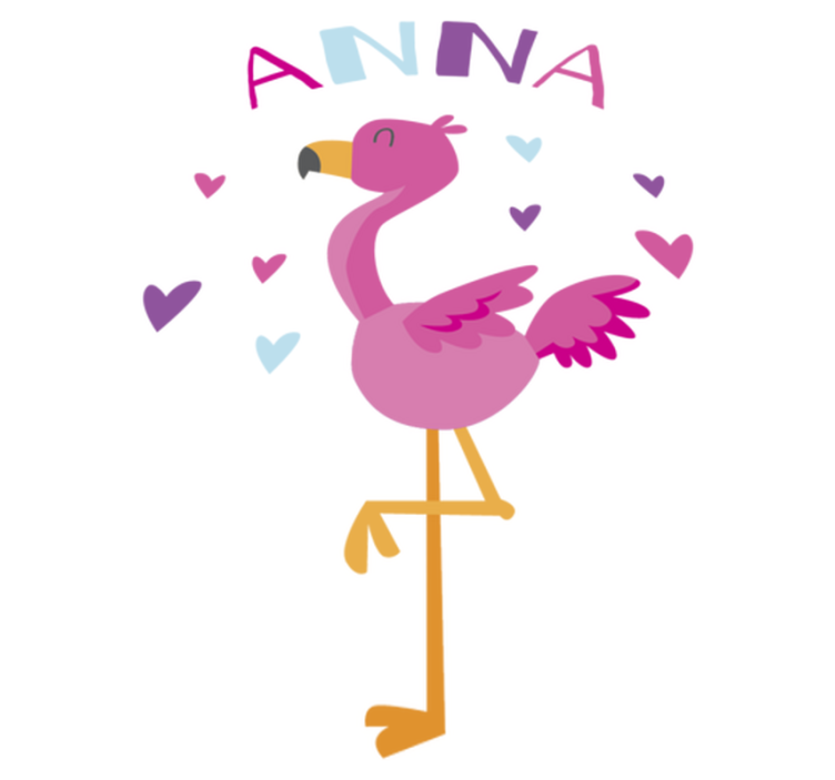 어린 이용 비닐 카펫 개인 맞춤형 플라멩코 - TenStickers